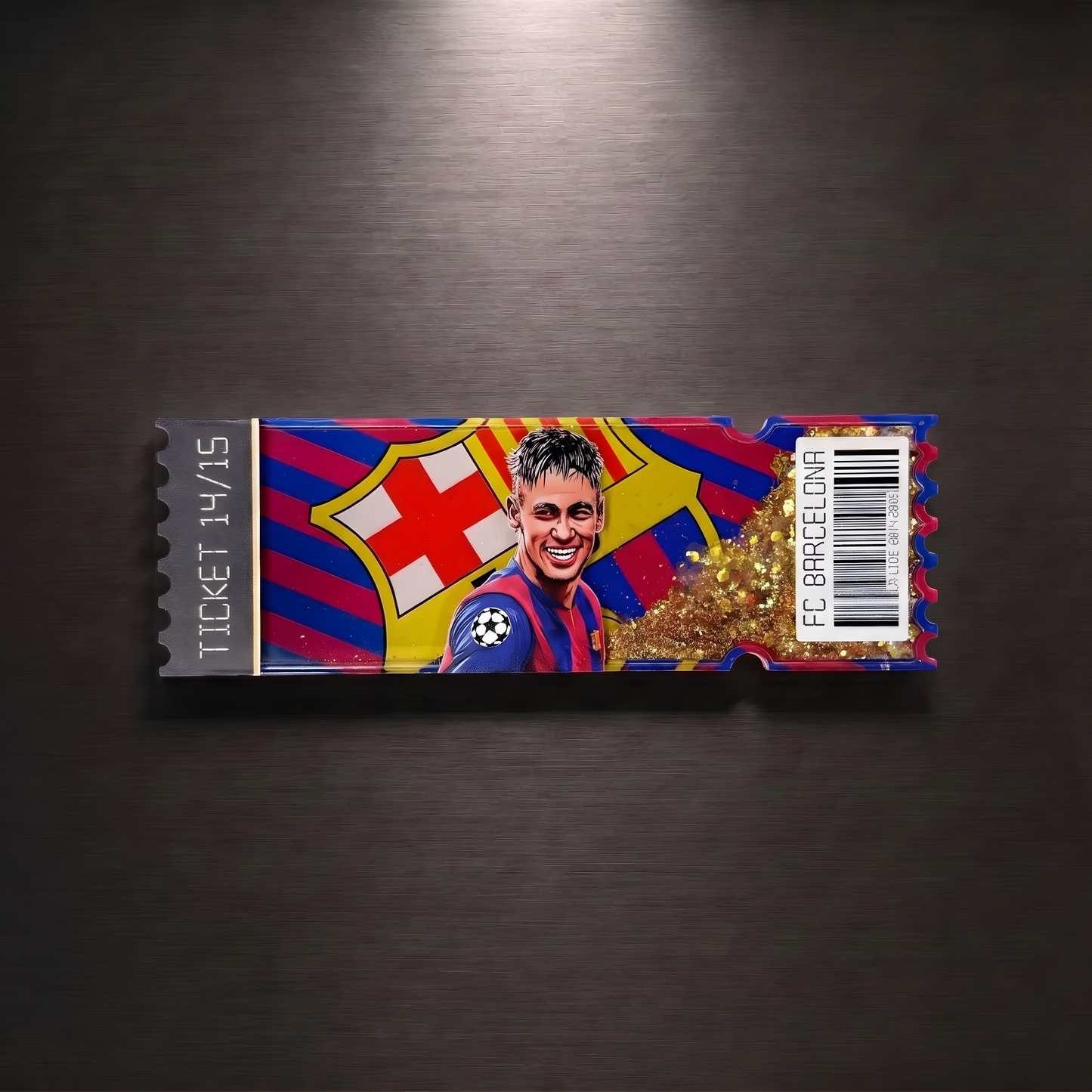 F.C. BARCELONA TICKET STUB