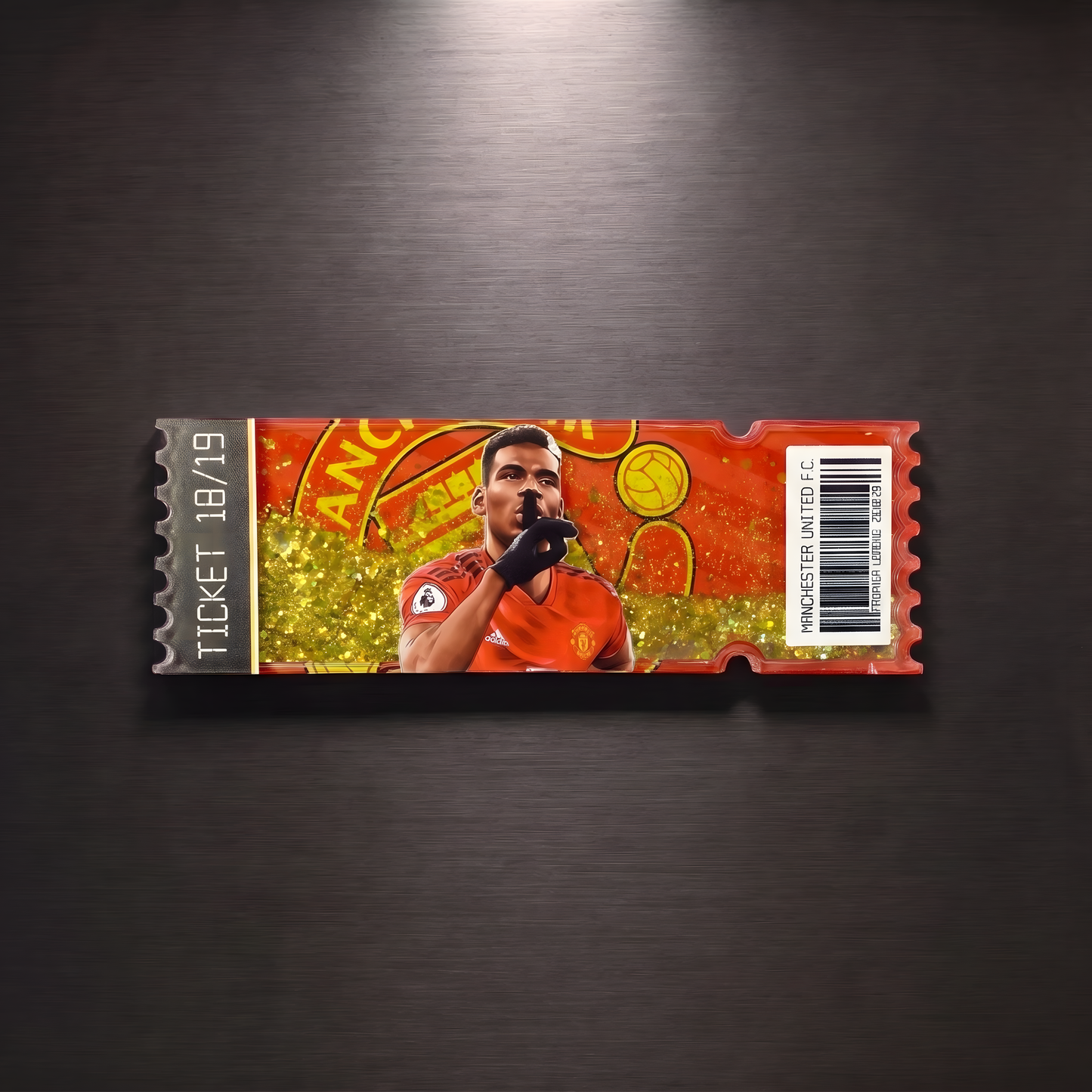MAN UNITED TICKET STUB