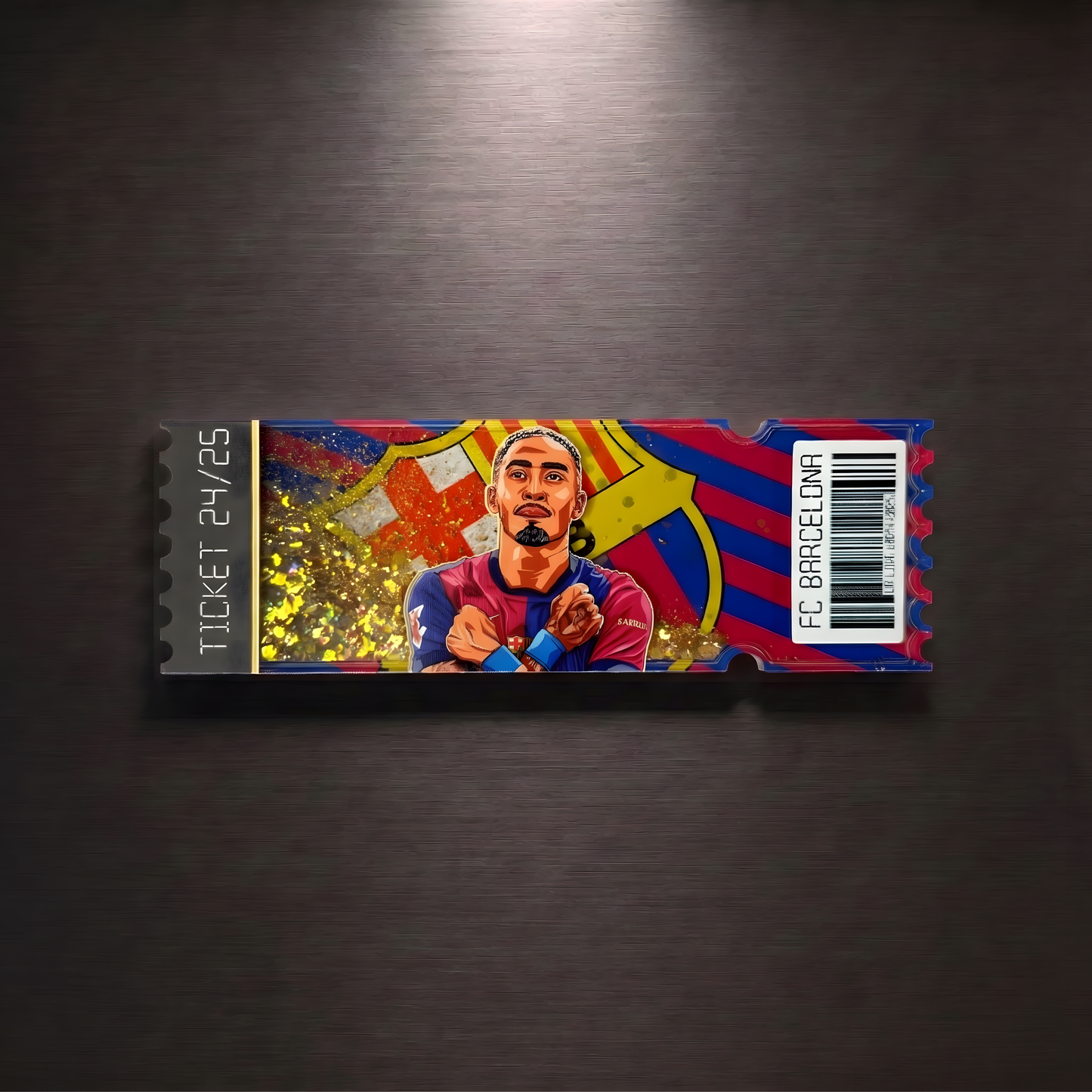 F.C. BARCELONA TICKET STUB