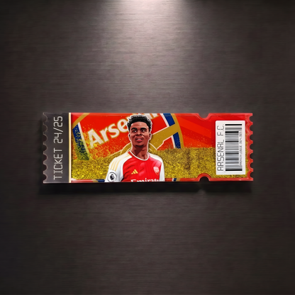 ARSENAL TICKET STUB