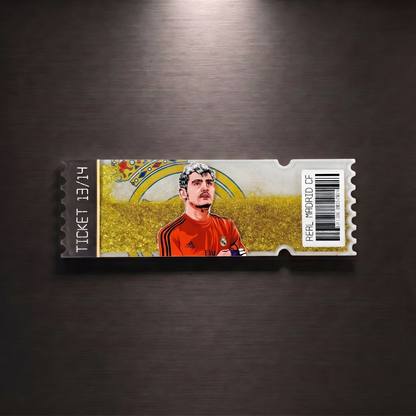 REAL MADRID TICKET STUB
