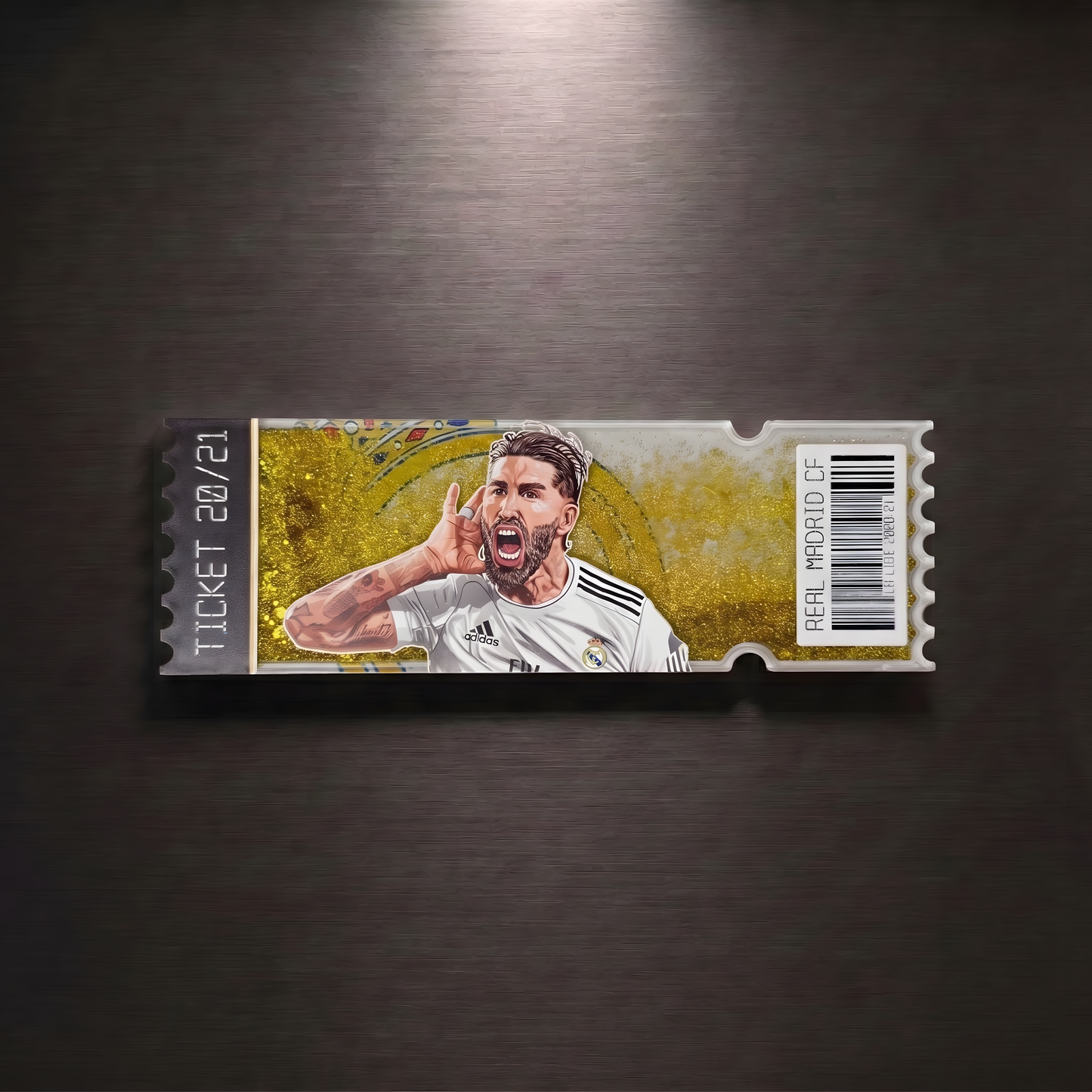 REAL MADRID TICKET STUB