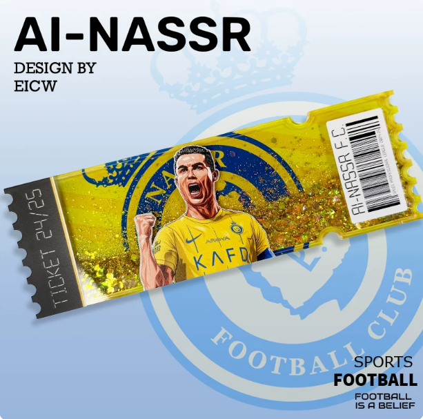 Cristiano Ronaldo Ticket Stub