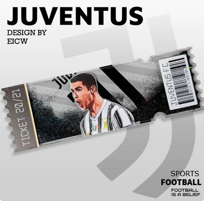Cristiano Ronaldo Ticket Stub