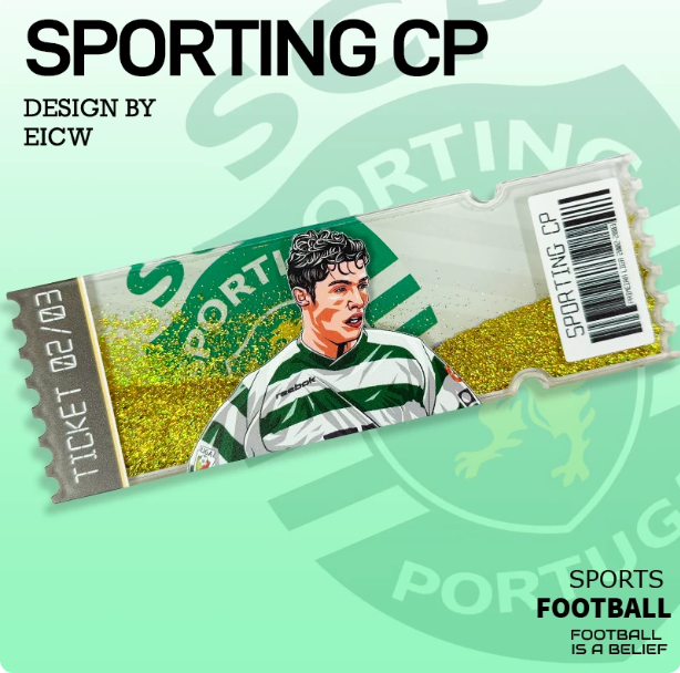 Cristiano Ronaldo Ticket Stub