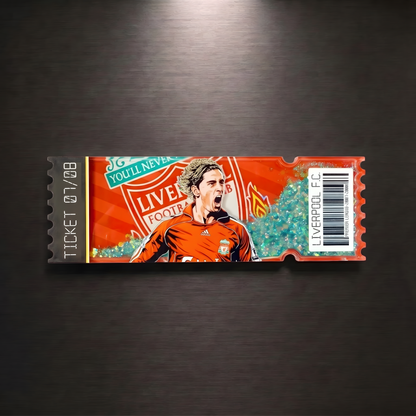 LIVERPOOL TICKET STUB