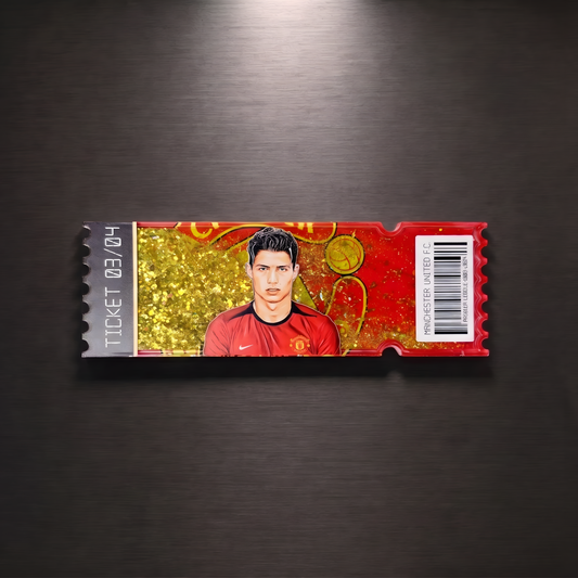 MAN UNITED TICKET STUB