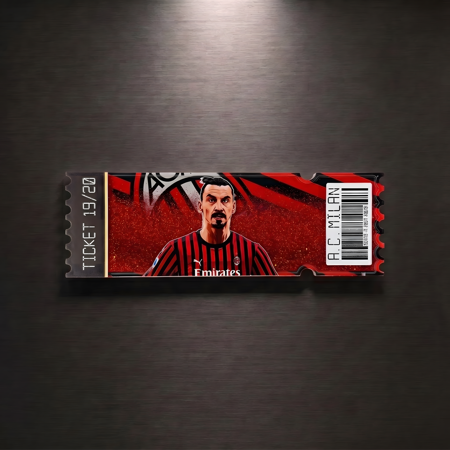A.C. MILAN TICKET STUB
