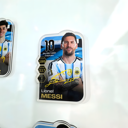 Argentina 2026 WC Edition - printed Messi card detail