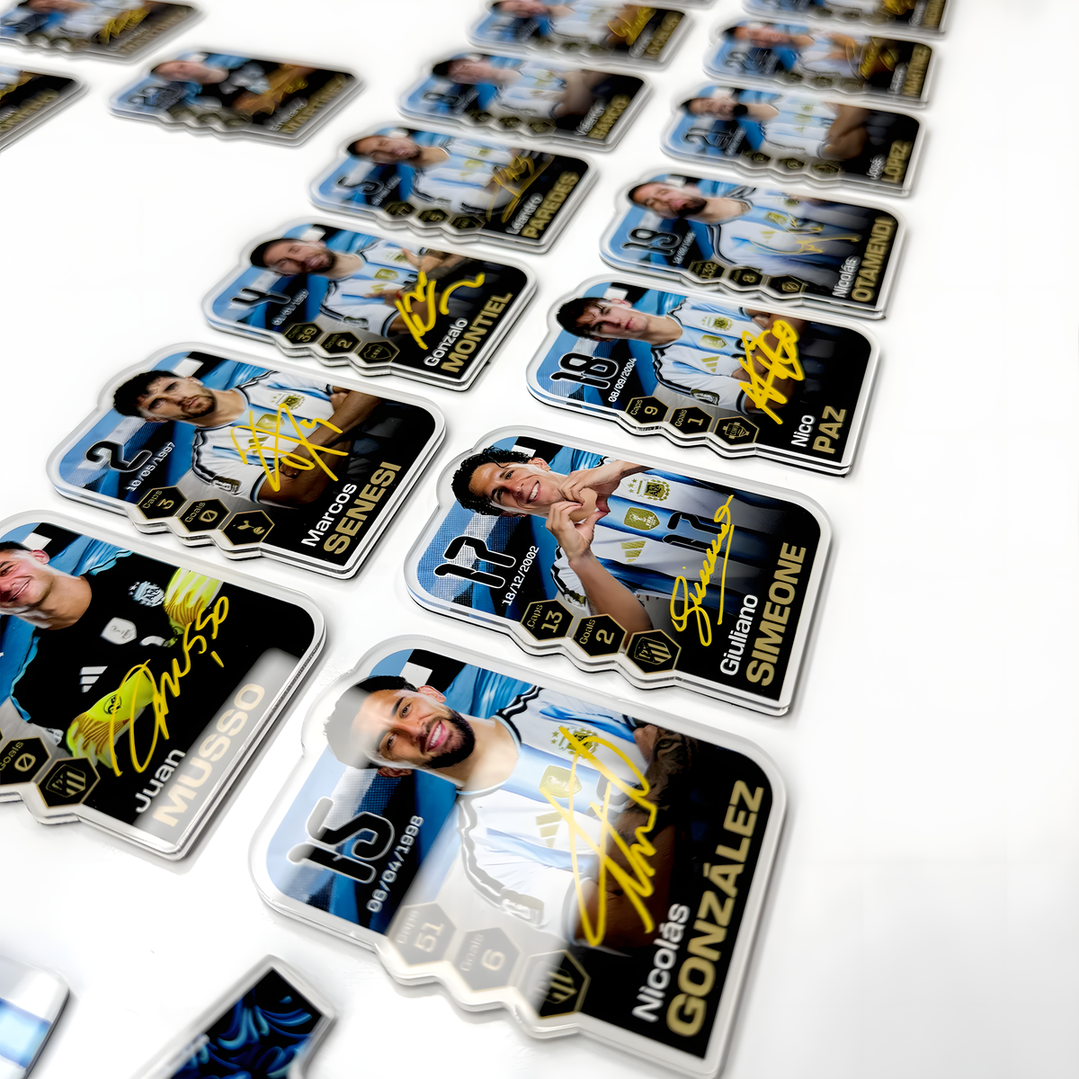 Argentina 2026 WC Edition - player-card gallery