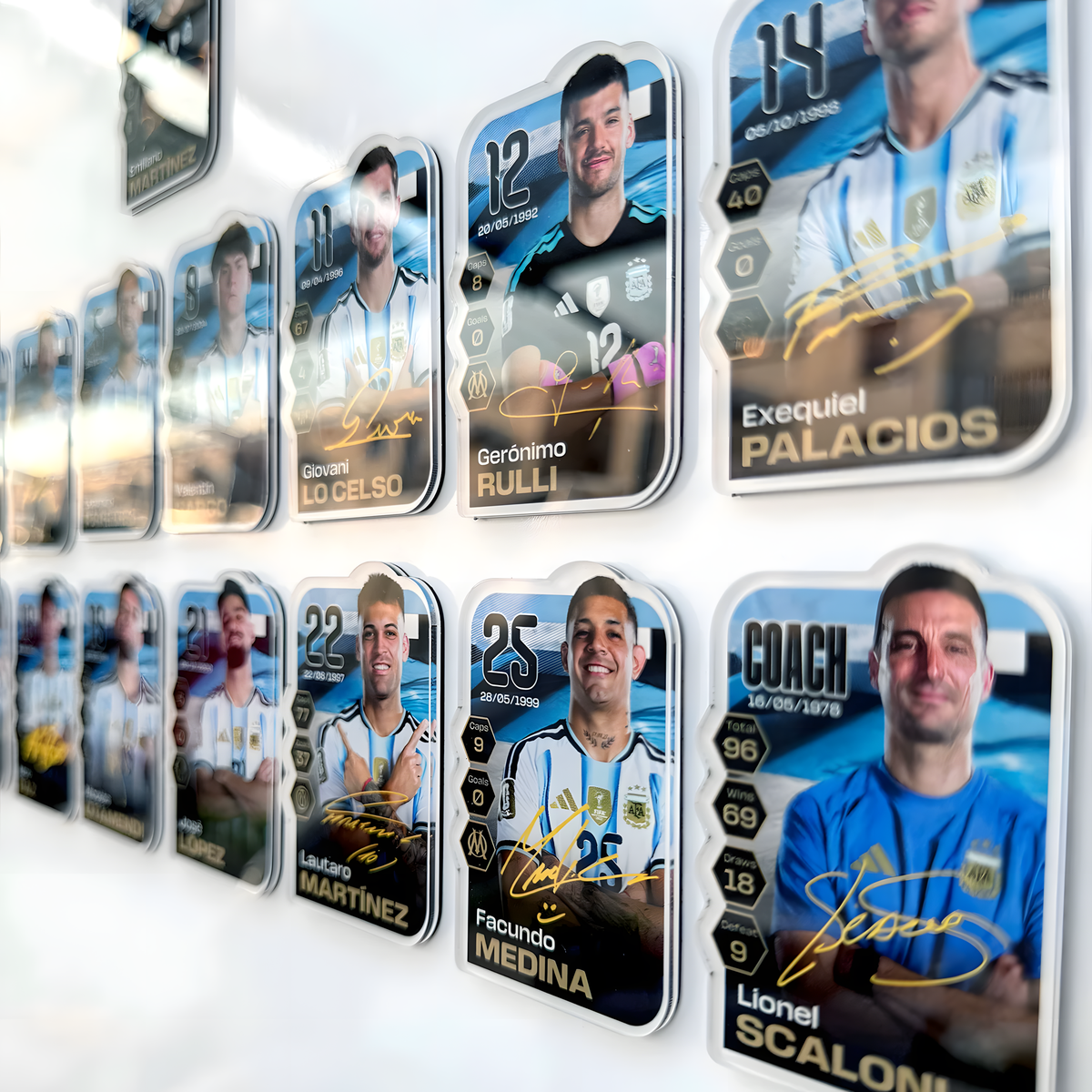 Argentina 2026 WC Edition - player-card gallery