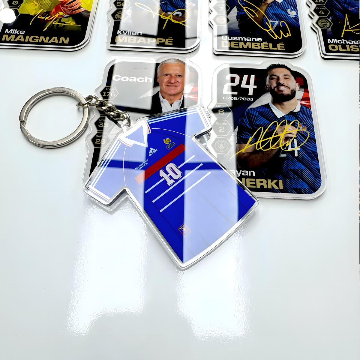 France 2026 WC Edition - keychain detail