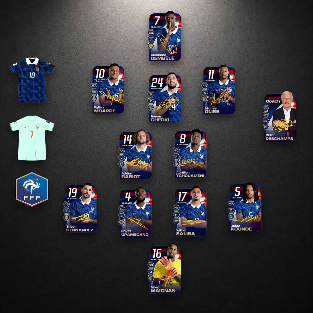 France 2026 WC Edition - SU 15pc lineup