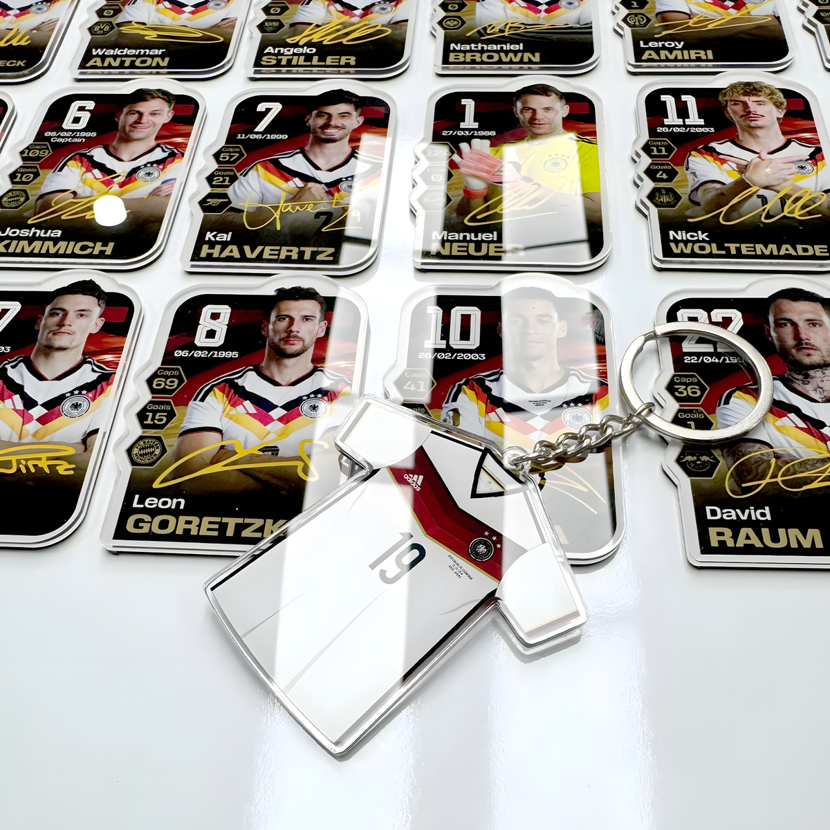 Germany 2026 WC Edition - keychain detail