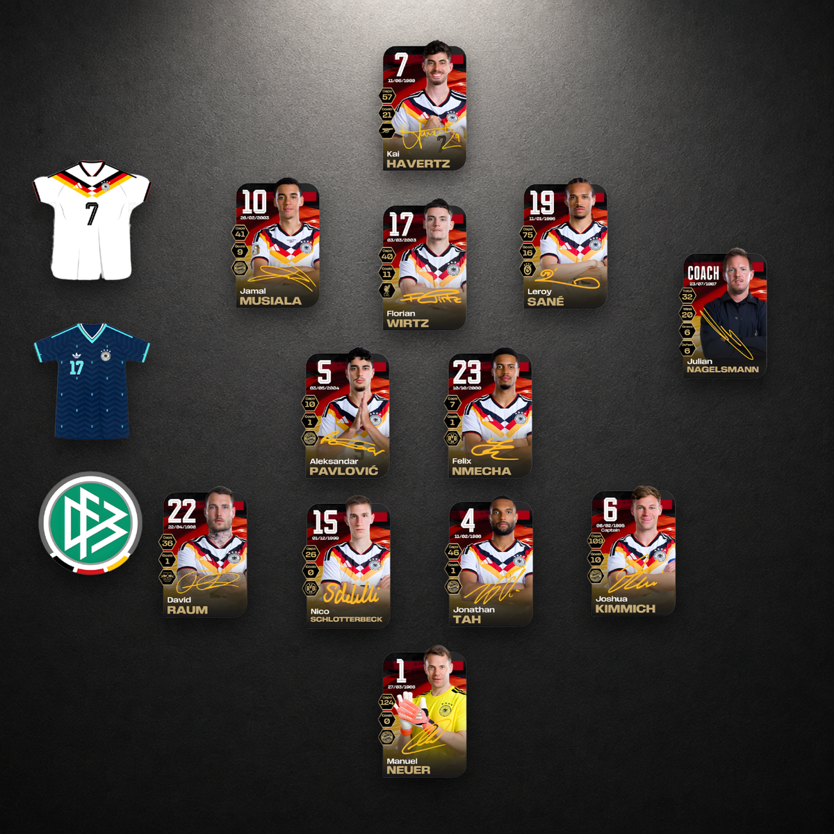 Germany 2026 WC Edition - SU 15pc lineup