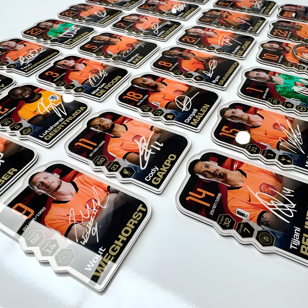 Netherlands 2026 WC Edition - player-card gallery